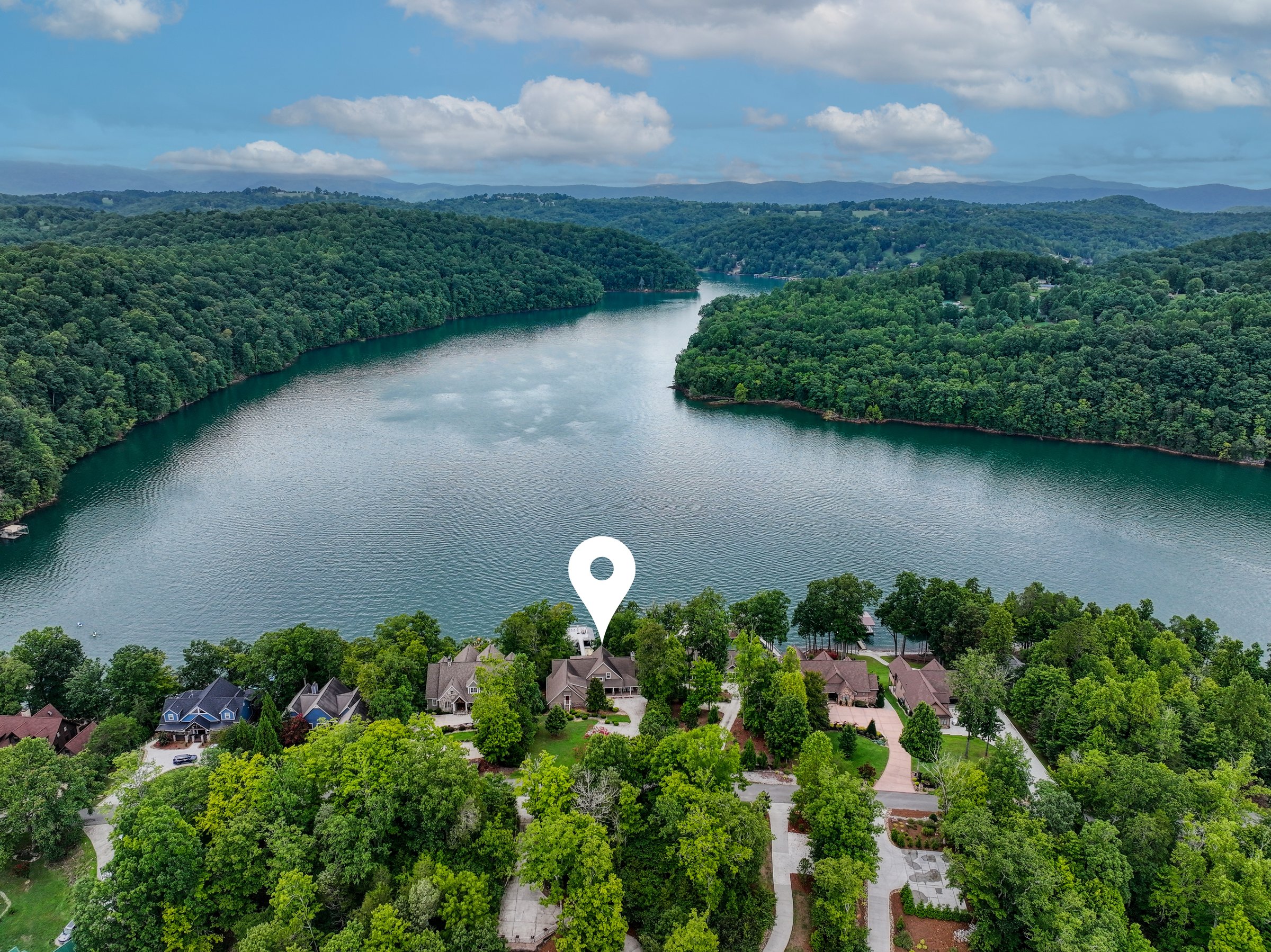 Gorgeous views of the lake and mountains