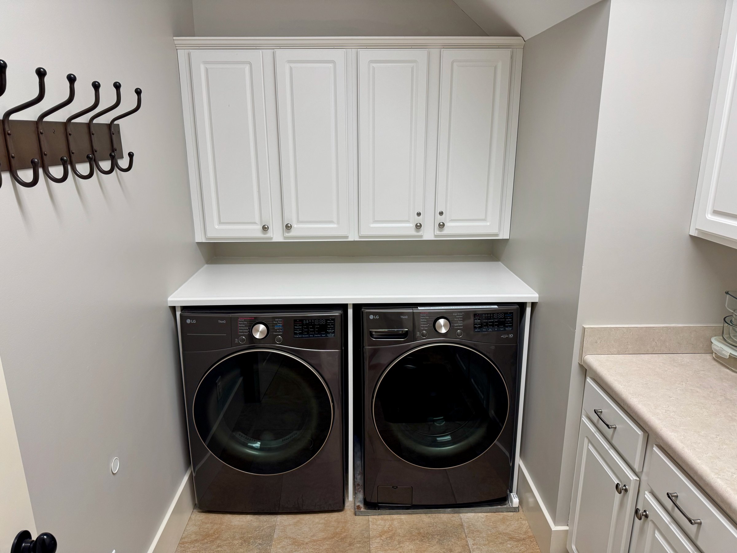 Main-floor laundry room