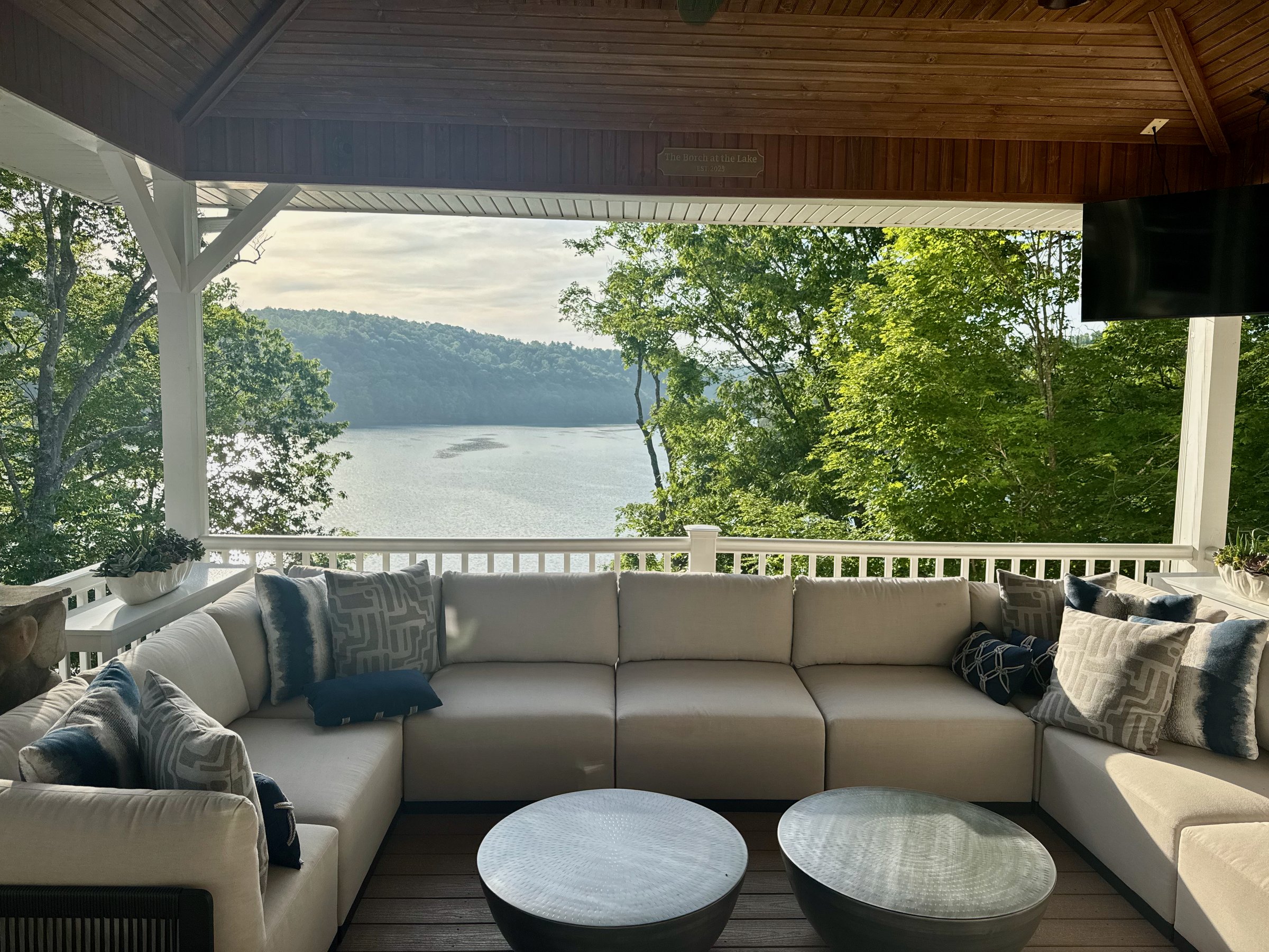 Gather with family on the oversized sectional